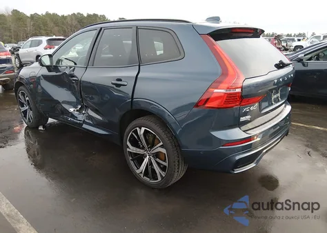 2025 Volvo Xc60 Plug-In Hybrid Ultra, T8 Awd Electric/Gasoline, Dark из США, поврежденный, VIN YV4H60RM3S1033673